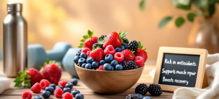 découvrez les nombreux avantages des baies pour améliorer votre récupération musculaire. riches en antioxydants et en nutriments, ces petits fruits peuvent contribuer à réduire l'inflammation, booster l'énergie et favoriser la régénération musculaire après l'effort. apprenez comment intégrer les baies dans votre alimentation pour optimiser votre performance sportive.