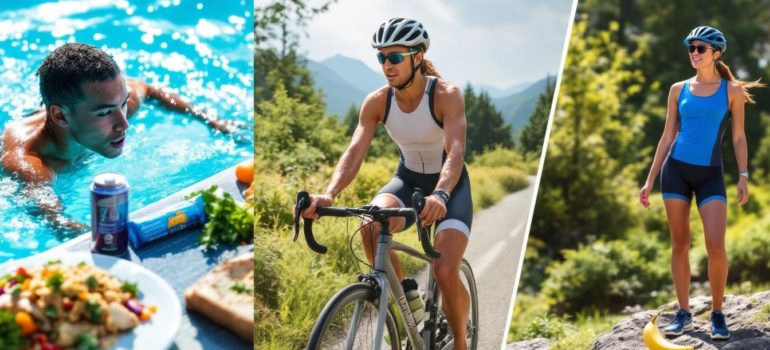 découvrez des conseils nutritionnels essentiels pour optimiser vos performances lors des épreuves de natation, de cyclisme et de course à pied en triathlon. astuces pratiques pour adapter votre alimentation à chaque discipline.