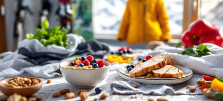 découvrez nos conseils nutritionnels spécialement adaptés aux sports d’hiver : alimentation, hydratation et astuces pour optimiser vos performances et votre récupération sur les pistes.